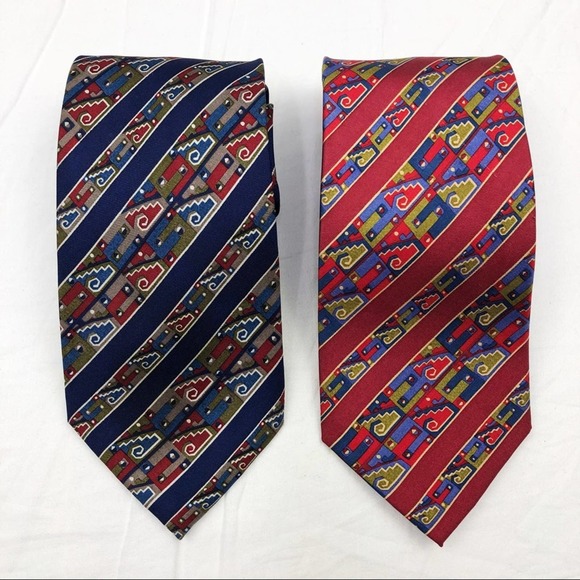 Vintage Museum of Fine Arts Boston: Two Tie Bundle - Picture 1 of 5